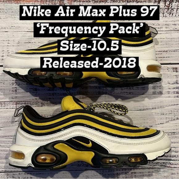 Nike Air Max Plus 97
Frequency Pack-Size-10.5-replacement box - Picture 1 of 11